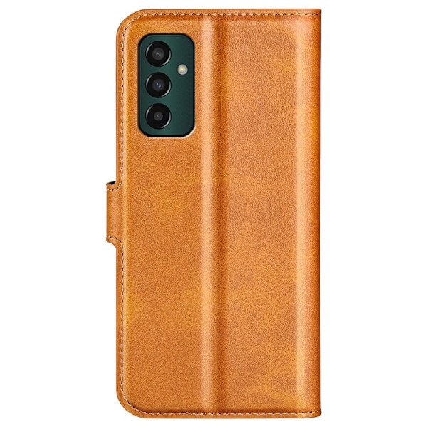 Læderetui med Pung til Samsung Galaxy M13 4g - Gul Yellow