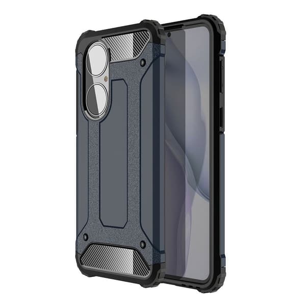 Suoja Huawei P50 kotelot - Tummansininen Blue