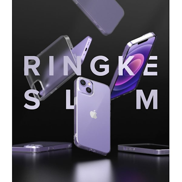 RINGKE SLIM - iPhone 13 mini - Matta Kirkas Transparent