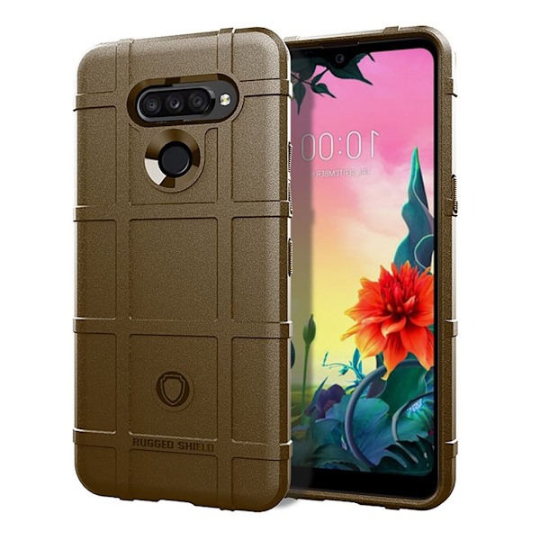 Rugged Shield LG K50S skal - Brun Brun