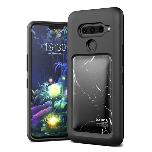 VRS Design Damda High Pro Shield for LG V50 - Sort Marmor Black