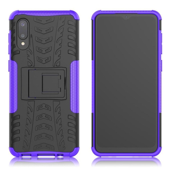 Offroad Samsung Galaxy M02 / Samsung Galaxy A02 kotelot - Violetti Purple