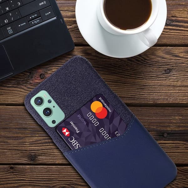 Bofink OnePlus 9 Pro Card Deksel - Blå Blue