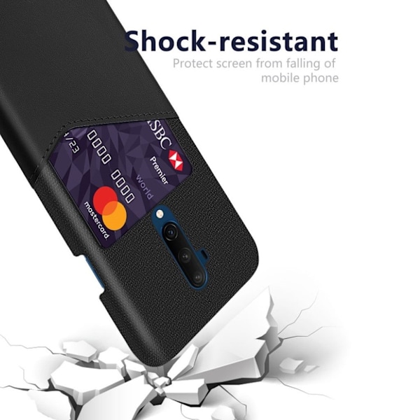 Bofink OnePlus 7T Pro Card Kuoret - Musta Black