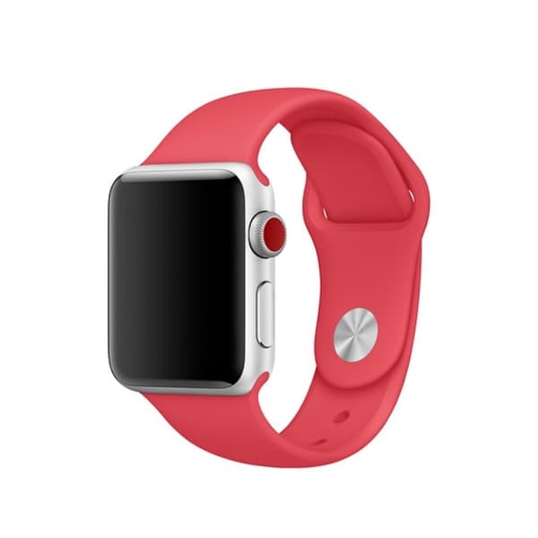 Apple Watch Series 4 40mm silikone Urrem - Lys Red Red