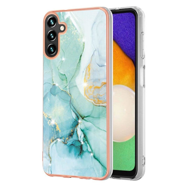 Marmormotiv Samsung Galaxy A34 5G skal - Grön Marmor Grön