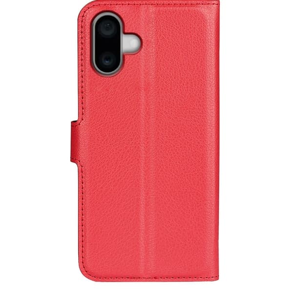 Classic iPhone 16 Plus flip etui - Rød Red