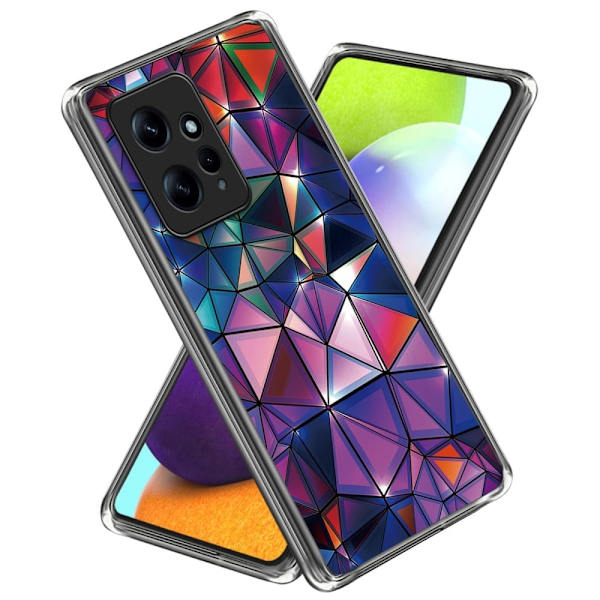 Deco Xiaomi Redmi Note 12 skal - Triangel multifärg