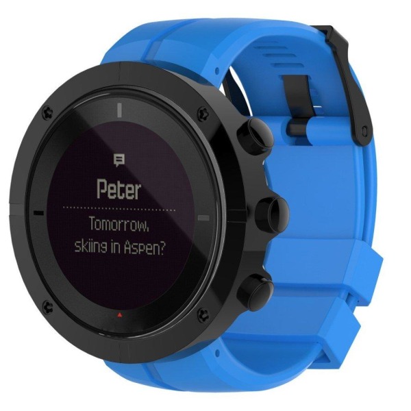 Suunto Kailash pin spænde silikone urrem - blå Blue