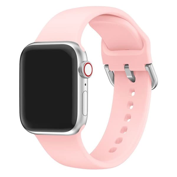 Apple Watch Series 5 40mm silikone Urrem - Lyserød Pink