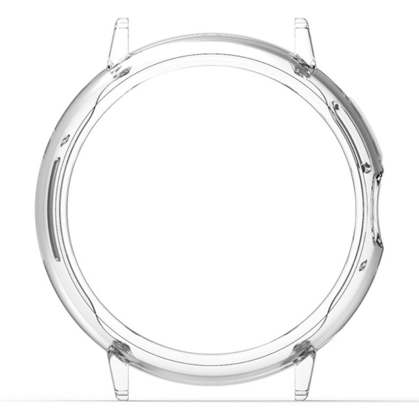 Google Pixel Watch hård ramme med kantbeskyttelse og 20 mm adapterforbindelse - Transparent Transparent