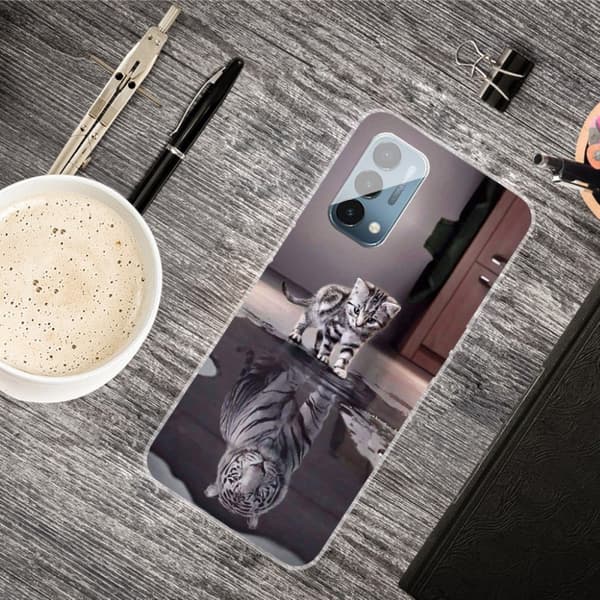 Deco OnePlus Nord N200 5G cover - Sølv/Grå Silver grey