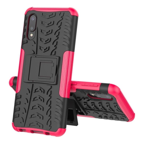 Offroad Samsung Galaxy M02 / Samsung Galaxy A02 kotelot - Ruusu Pink