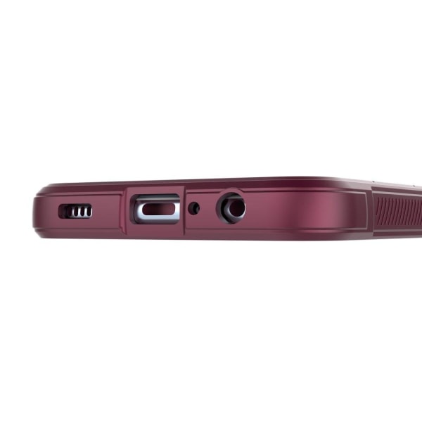 Blødt grebsformet cover til Samsung Galaxy A04e - Rød Red