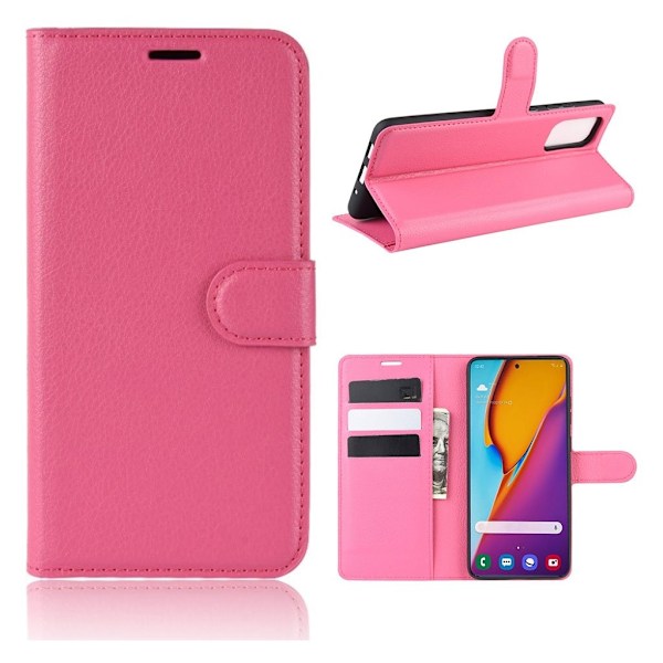 Classic Samsung Galaxy S20 Plus flip kuoret - Ruusu Pink