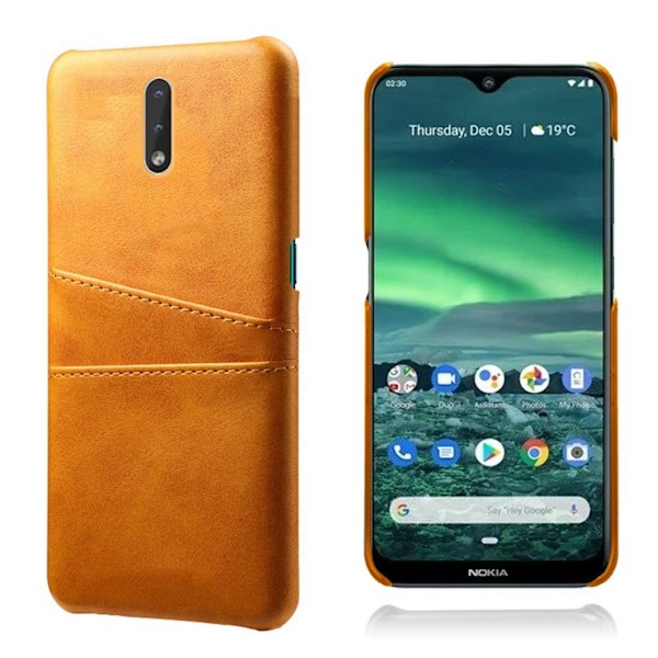 Dual Card kuoret - Nokia 2.3 - Oranssi Black