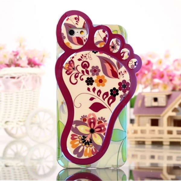 3D fod (charmerende flora) iPhone 6 cover Multicolor
