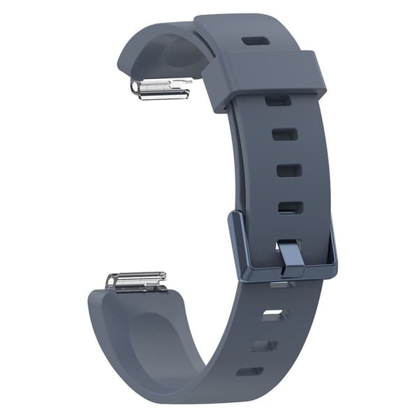 Fitbit Inspire / Inspire HR silikone erstatningsurrem - Grå Silver grey