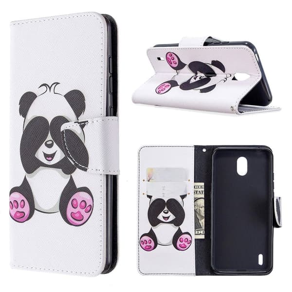 Wonderland Nokia 1.3 kotelot - Panda Multicolor