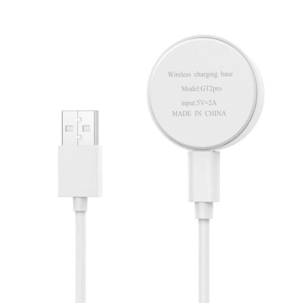 Splittable magnetic charging cable for Huawei Watch - White White