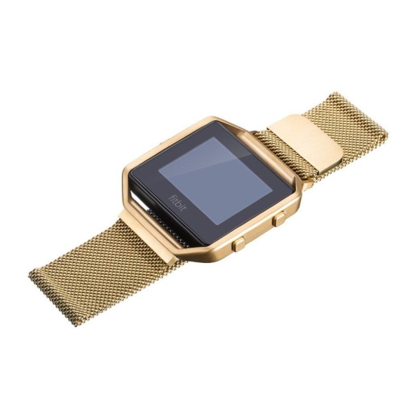 Fitbit Blaze uniikki ranneke - Kulta koko L Gold