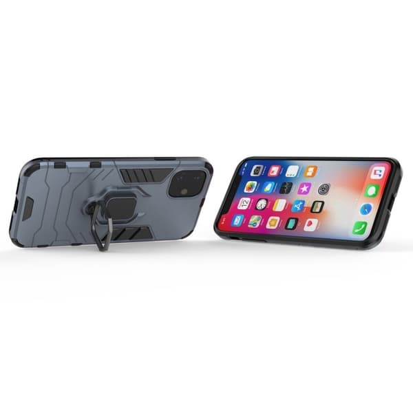 Ring Guard iPhone 11 deksel - Mørke blå Blue
