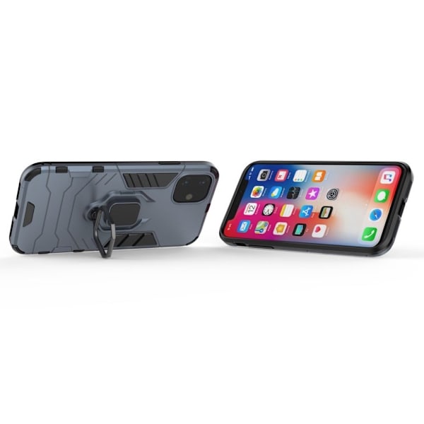 Ring Guard iPhone 11 skal - Mörkblå Blå