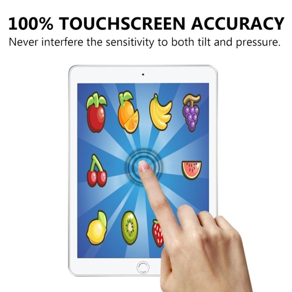 iPad Mini (2019) 9H buet kant hærdet glas skærmbeskytter Transparent