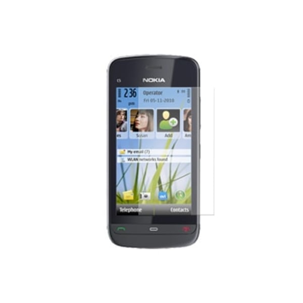 Nokia C5-03 Skjermbeskytter (Klar) Transparent