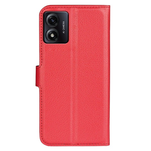 Classic Motorola Moto E13 Flippetui - Rød Red