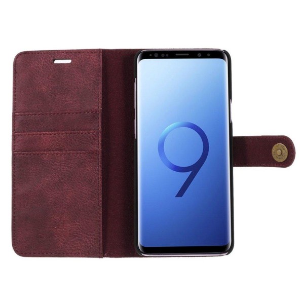 DG.Ming 2-i-1 Samsung Galaxy S9 Plus fodral - Röd Röd
