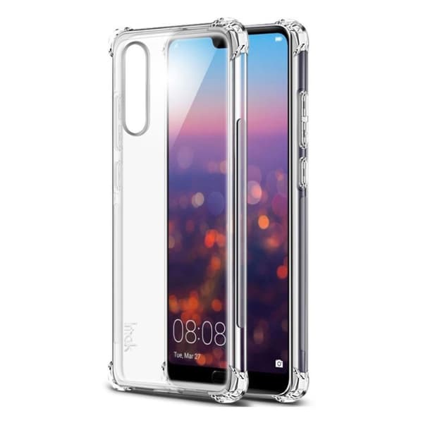IMAK Huawei P20 Pro anti-tab TPU etui - Transparent Transparent