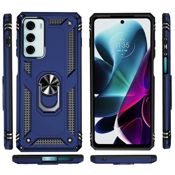 Bofink Combat Motorola Moto G200 5G Etui - Blå Blue