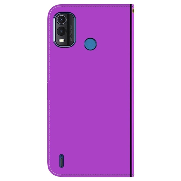 Mirror Nokia G11 Plus Flip Etui - Lilla Purple