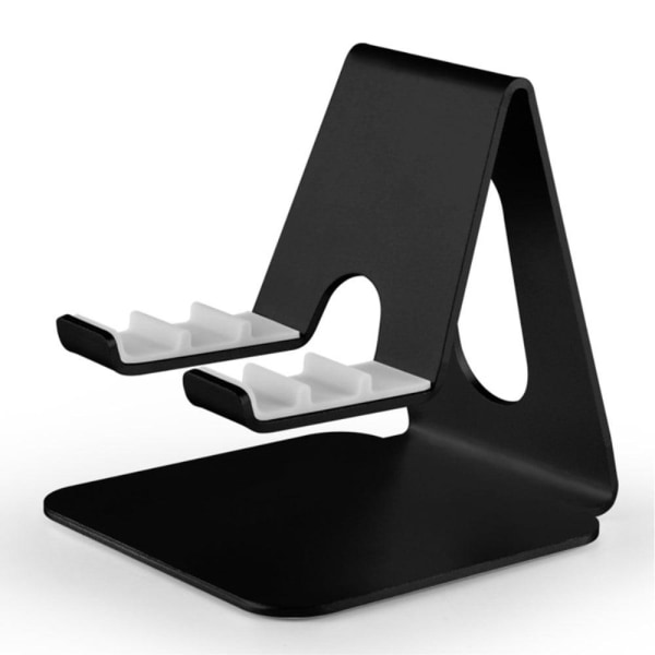 Universal phone and tablet desktop bracket - Black Svart