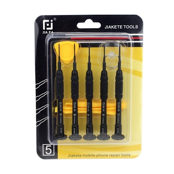 JF-8139 10-i-1 verktygs-kit reparera Iphone Samsung HTC multifärg