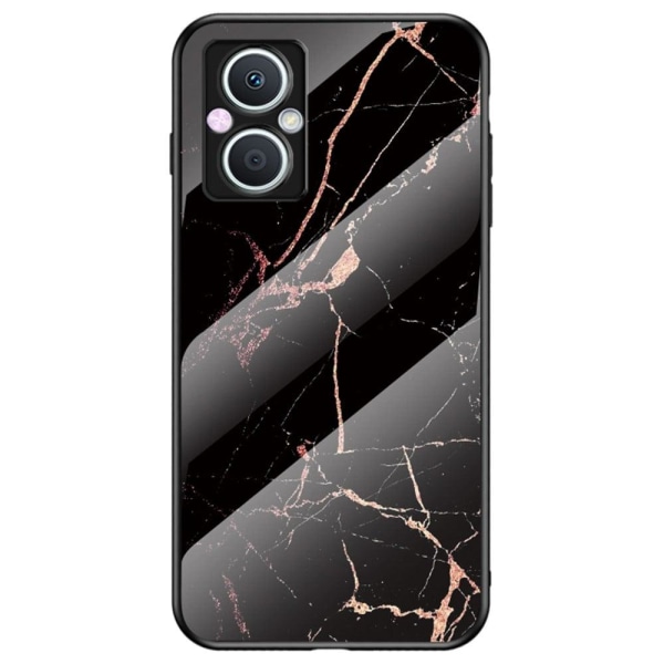 Fantasy Marble OnePlus Nord N20 5G Cover - Gold Sort Marmor Black
