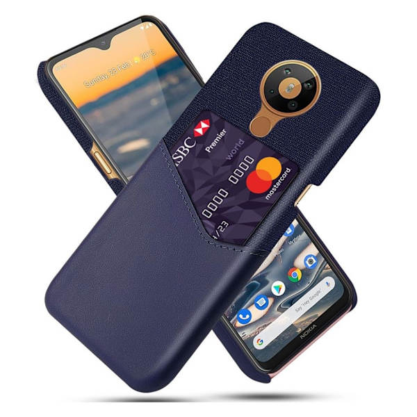 Bofink Nokia 5.3 Card Cover - Blå Blue