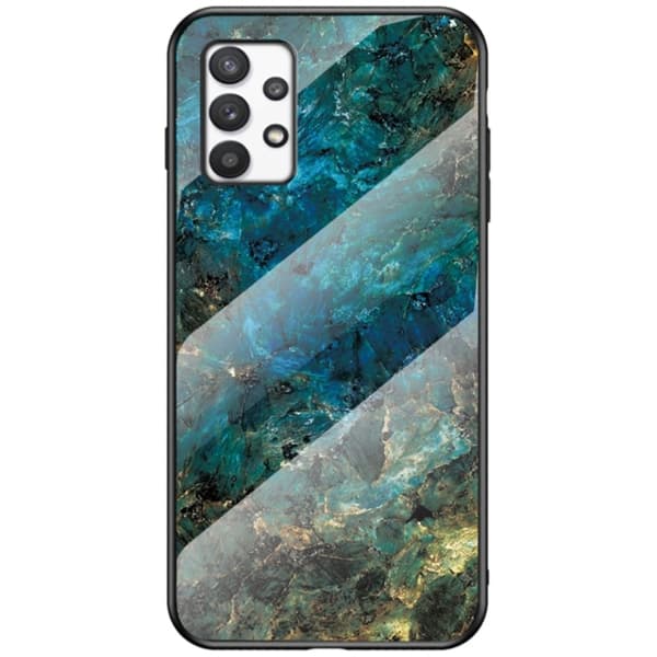 Fantasy Marble Samsung Galaxy A33 5G Suojakuori - Emerald Marble Multicolor