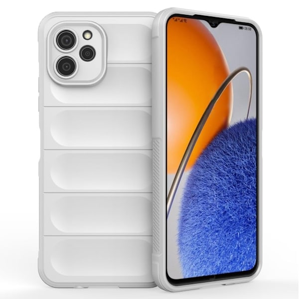 Pehmeä kahva muotoiltu kuori Huawei Nova Y61 - Valkoinen White