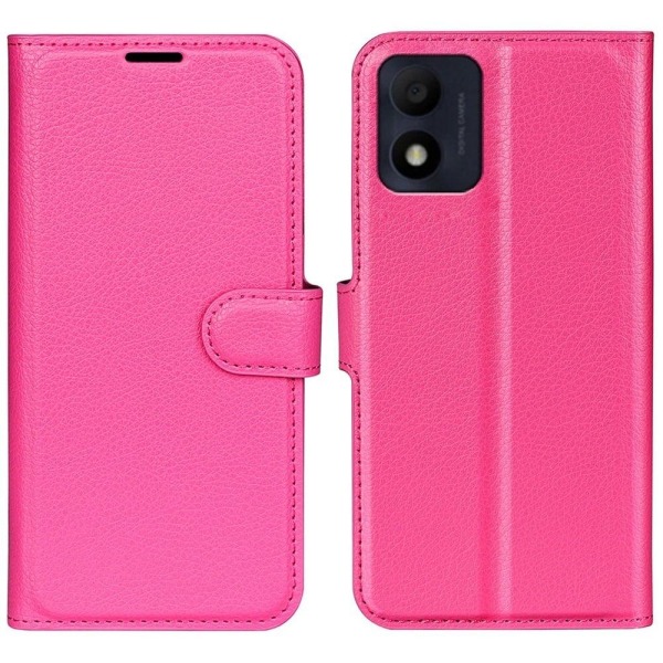 Klassisk Alcatel 1B (2022) flip etui - Pink Pink