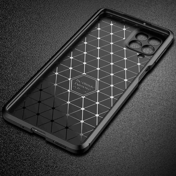 Carbon Shield Samsung Galaxy M53 5G kotelot - Musta Black