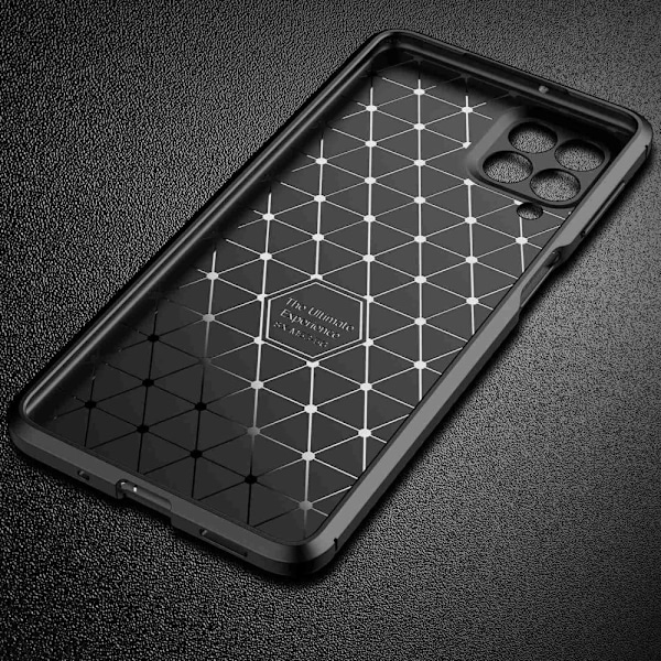 Carbon Shield Samsung Galaxy M53 5G skal - Svart Svart