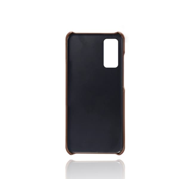 Dual Card Etui Samsung Galaxy S20 FE 5G / S20 Fe - Brun Brown