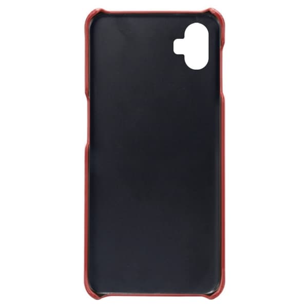 Dual Card Etui Samsung Galaxy A04 - Rød Red
