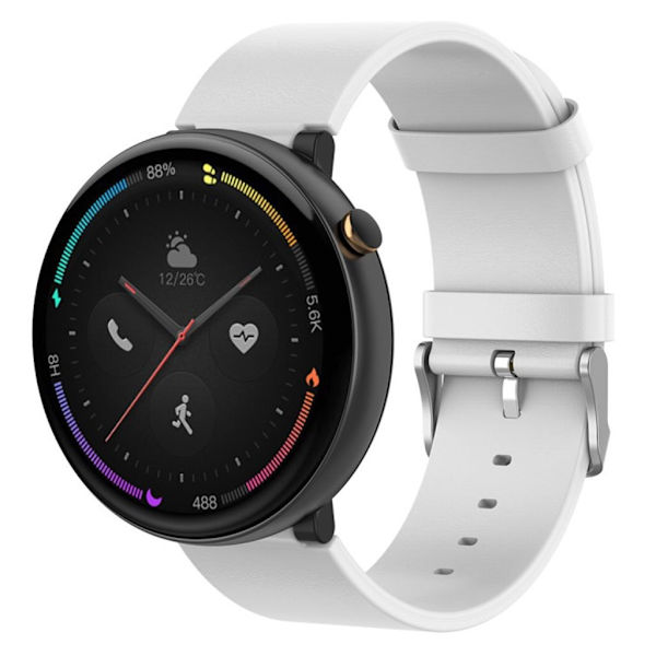 Amazfit Smartwatch 2 ægte læder Urrem - Hvid White
