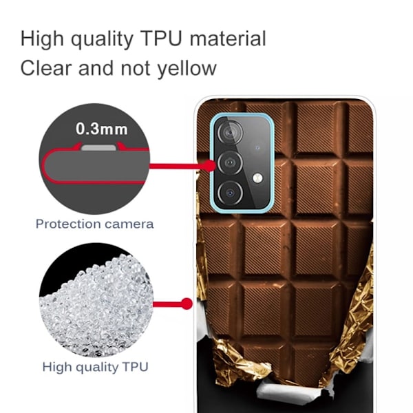 Deco Samsung Galaxy A23 cover - Brun Brown