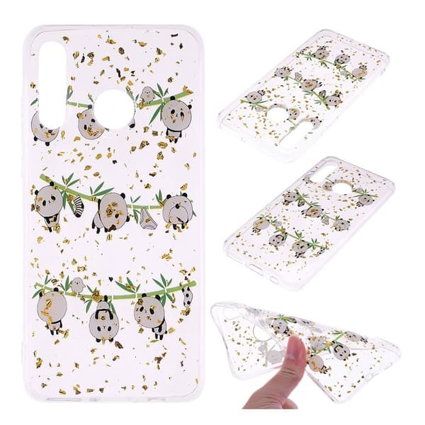 Glitter Huawei P30 Lite kotelot - Pandat Multicolor