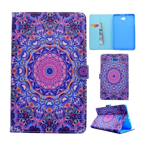 Samsung Galaxy Tab A 10.1 (2016) etui i læder - Flerfarvet Multicolor