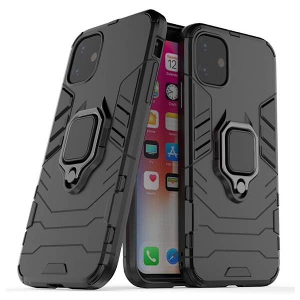 Ring Guard iPhone 11 kuoret - Musta Black